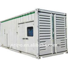 12v cylinder jichai soundproof container generator big power plant wiht one year warranty